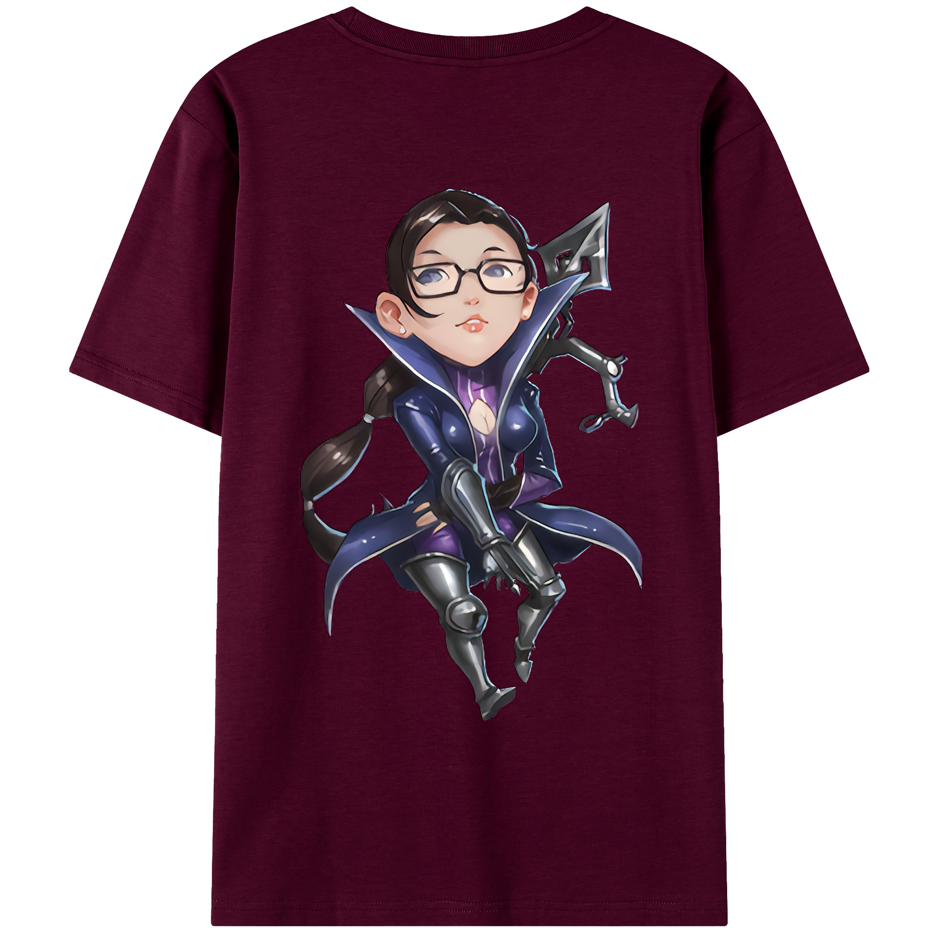 リーグ・オブ・レジェンド League of Legends LOL レディース半袖Tシャツ(バックプリント)